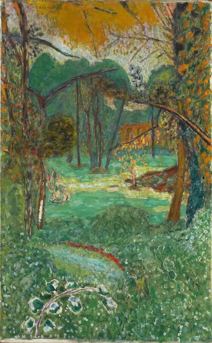 Efterårslandskab - Pierre Bonnard