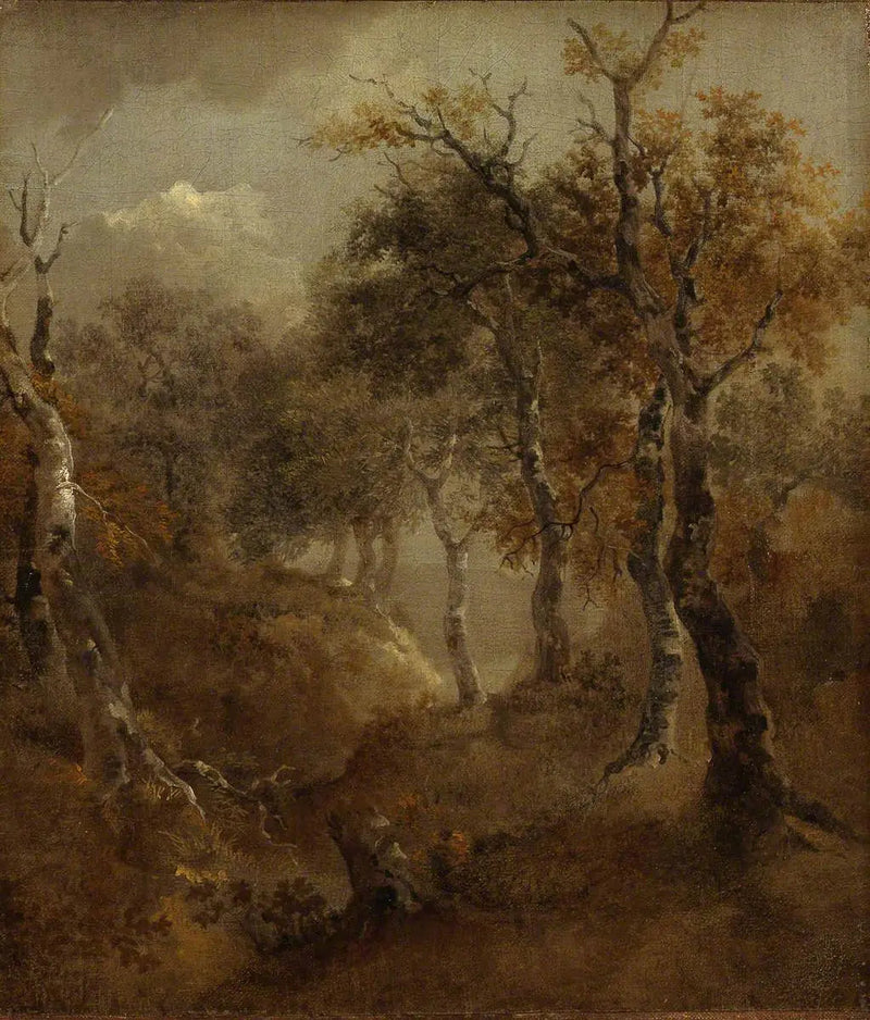 Efterårsscene - Thomas Gainsborough