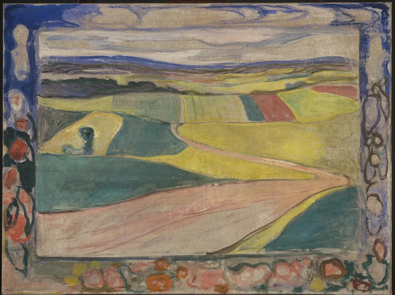 Sommerlandskab - Edvard Munch