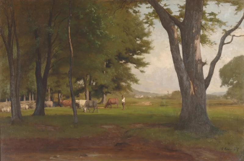 Sommerlandskab - George Inness