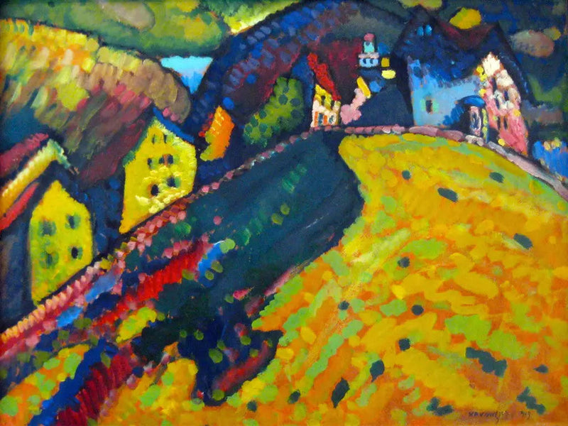 Sommerlandskab - Vassily Kandinsky