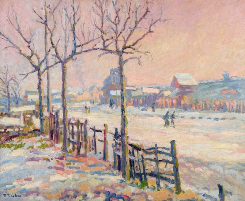 Vinterlandskab - Robert Antoine Pinchon