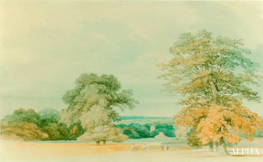 Paysage dans le Kent - William Turner - Reproductions de tableaux et peintures haut de gamme