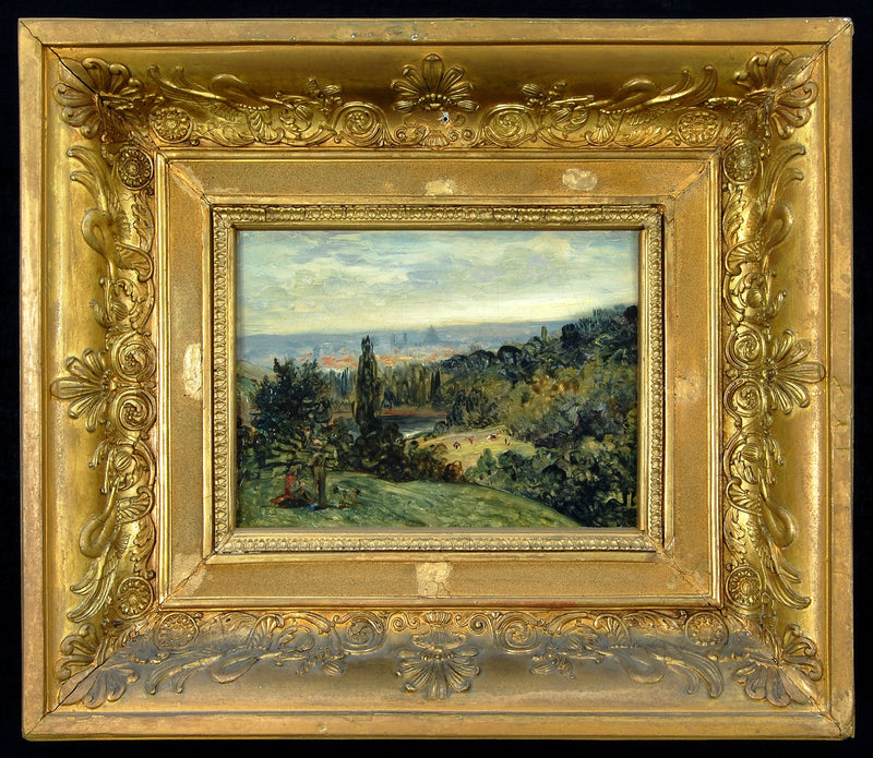 Landskab i nærheden af Paris - Ary Scheffer
