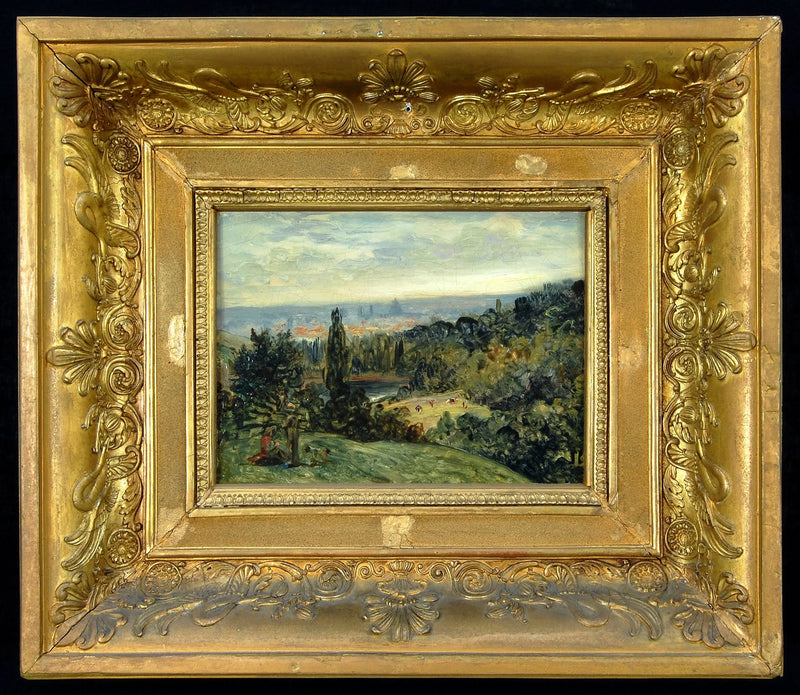 Landskab i nærheden af Paris - Ary Scheffer