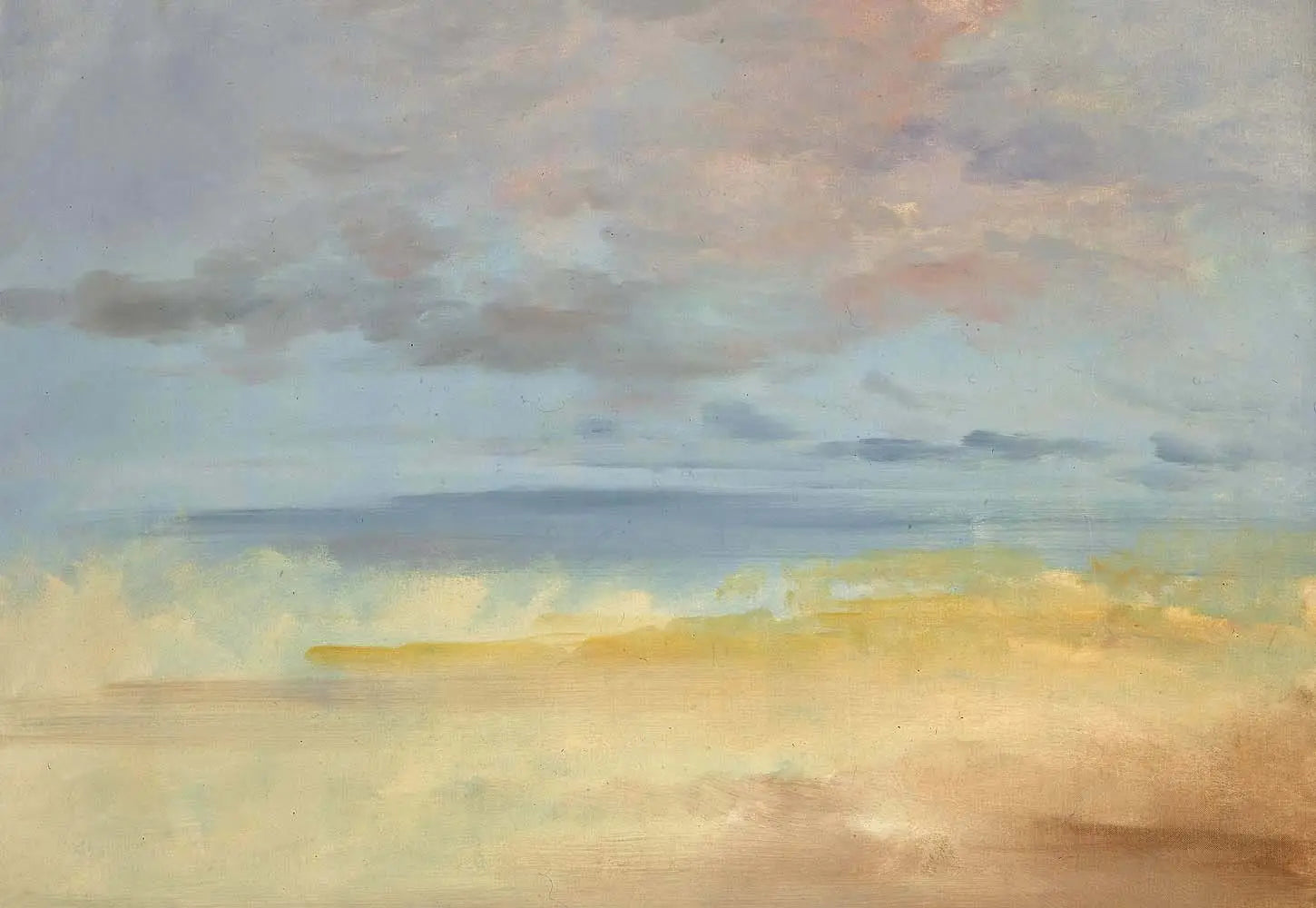 Paysage d’arrière-plan - George Catlin - Alpha Reproduction