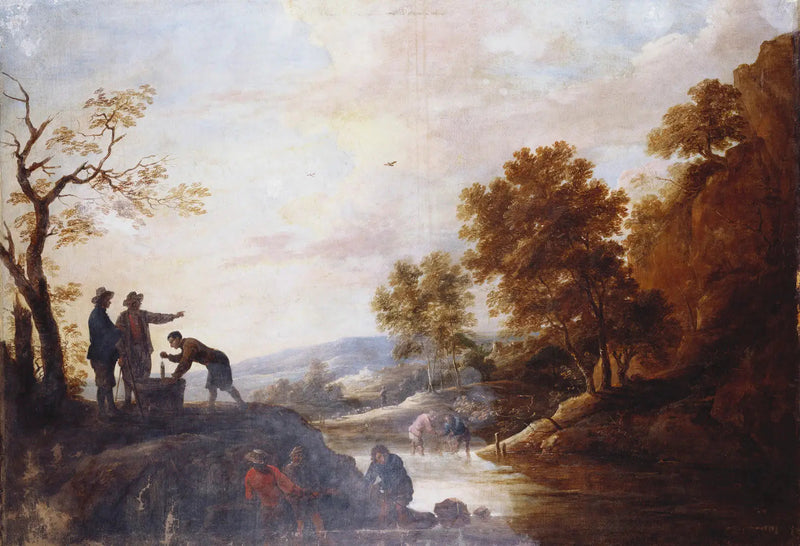 Landskab - David Teniers den Yngre
