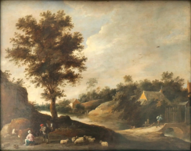 Landskab - David Teniers den Yngre