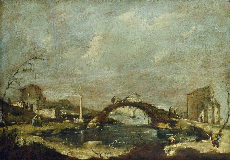 Capriccio Landskab - Francesco Guardi