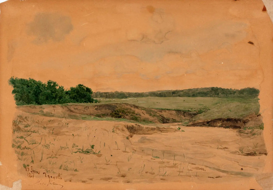Landskab af Chuguev - Ilya Repin
