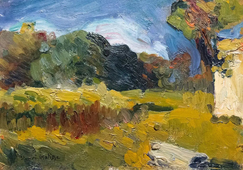 Korsika Landskab - Henri Matisse