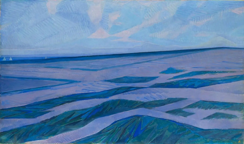 Dune landskab ved Domburg - Piet Mondrian