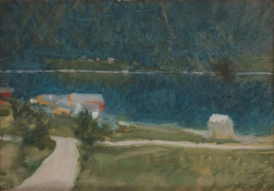 Fjordlandskab - Anders Zorn