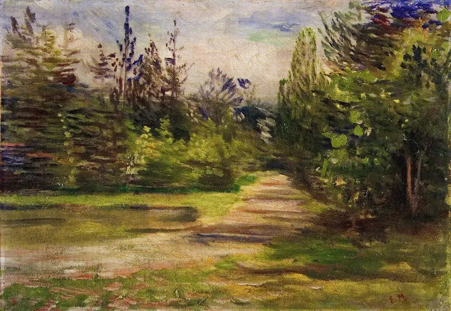 Skovlandskab - Edvard Munch