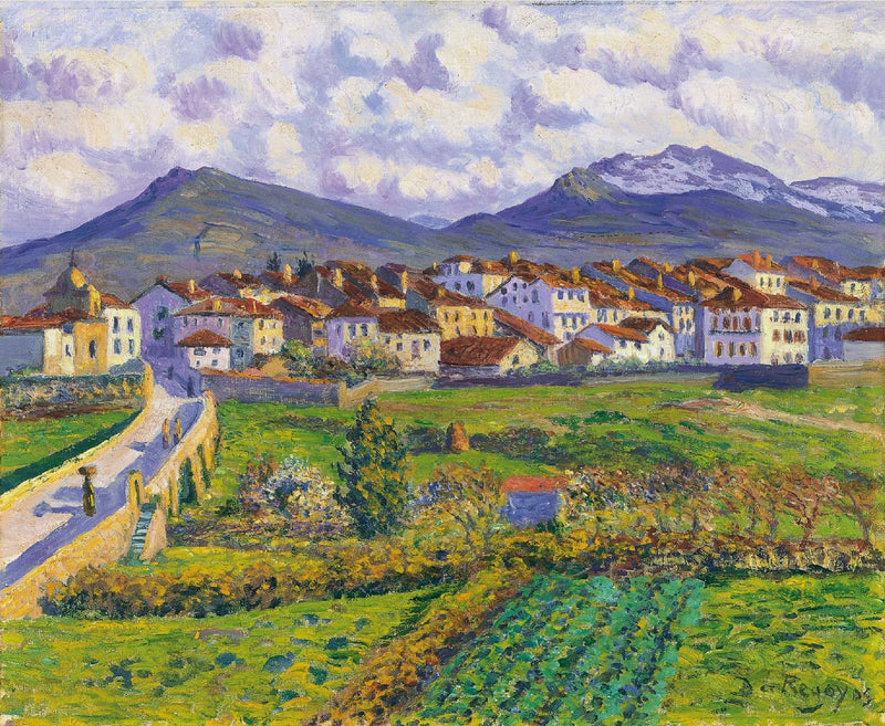 Hernanis landskab - Dari��o de Regoyos