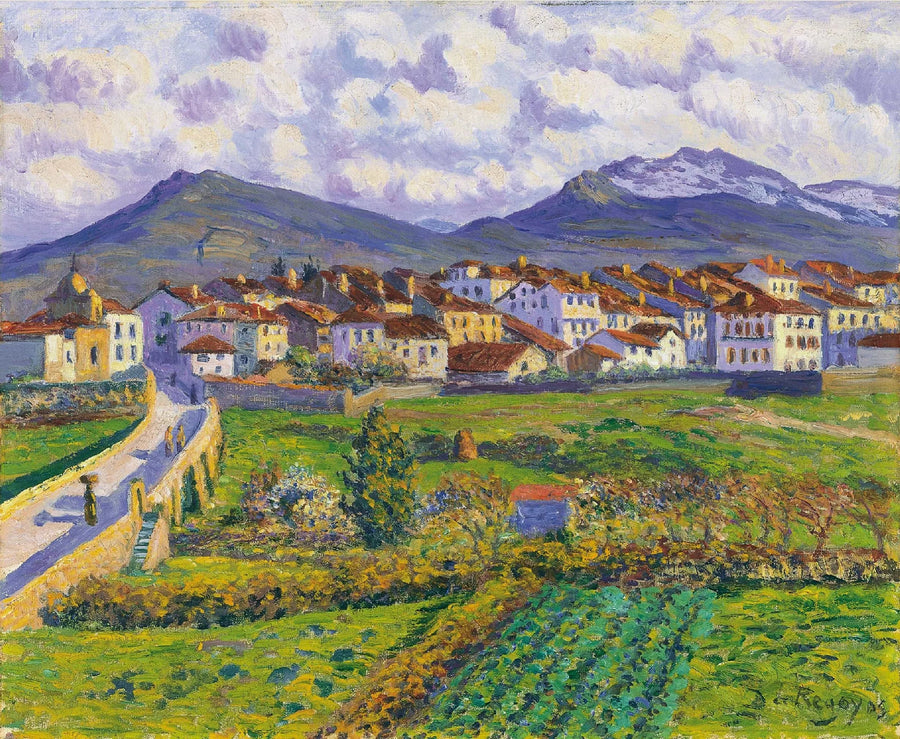 Hernanis landskab - Dari��o de Regoyos