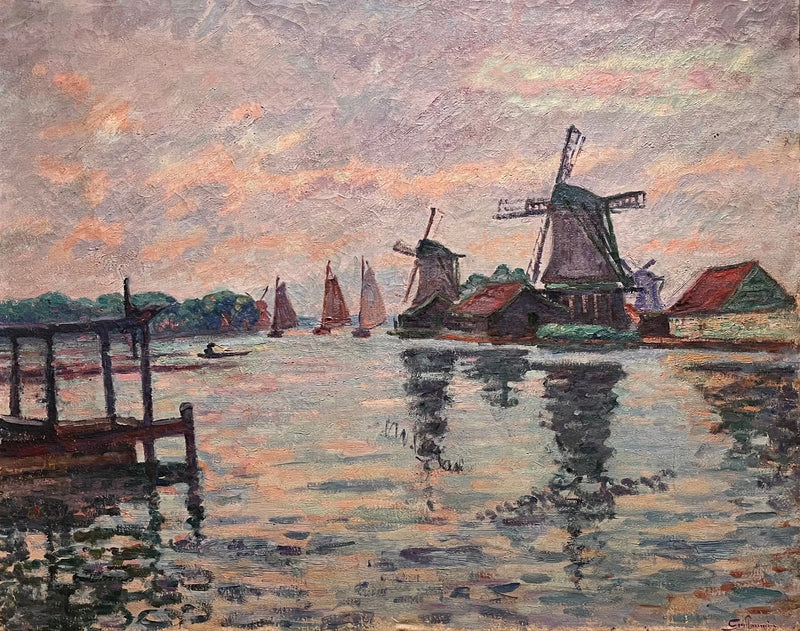 Hollandsk landskab - Armand Guillaumin