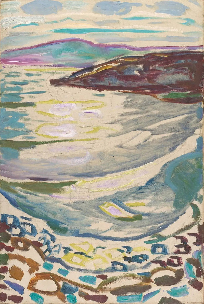 Landskab fra Hvitsten - Edvard Munch