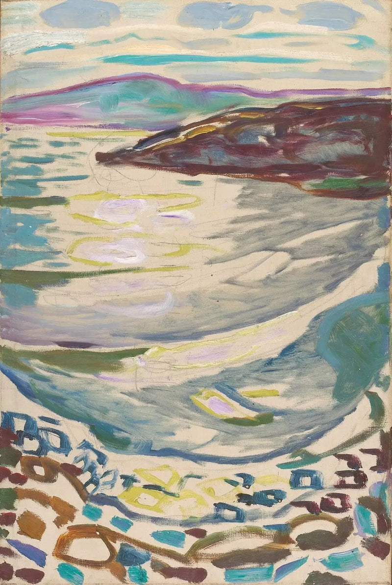 Landskab fra Hvitsten - Edvard Munch