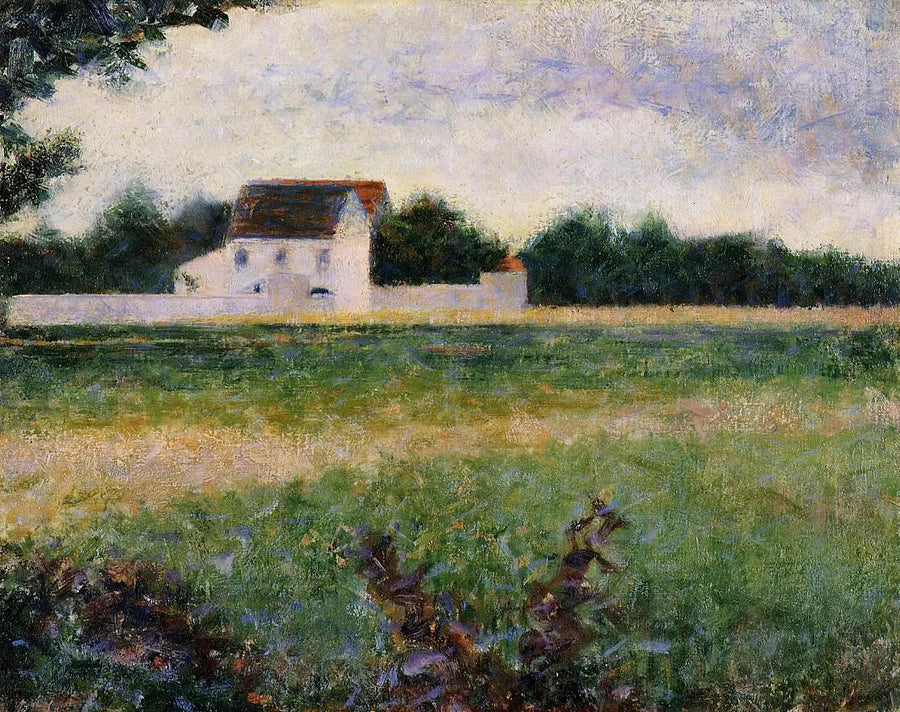 Landskab fra Île-de-France - Georges Seurat