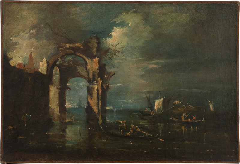 Lagunelandskab - Francesco Guardi