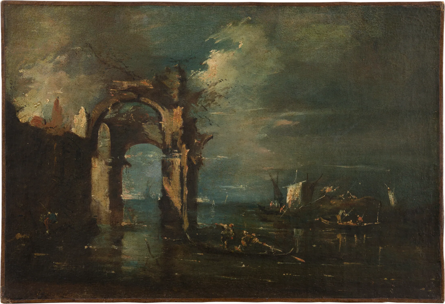 Lagunelandskab - Francesco Guardi