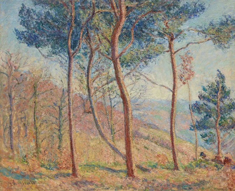 Paysage de montagne - Gustave Loiseau image 1 reproduction de peinture à l’huile