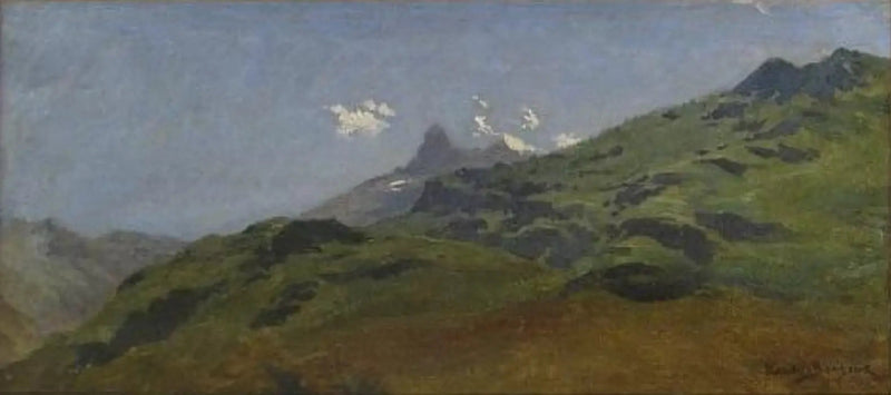 Bjerglandskab - Rosa Bonheur