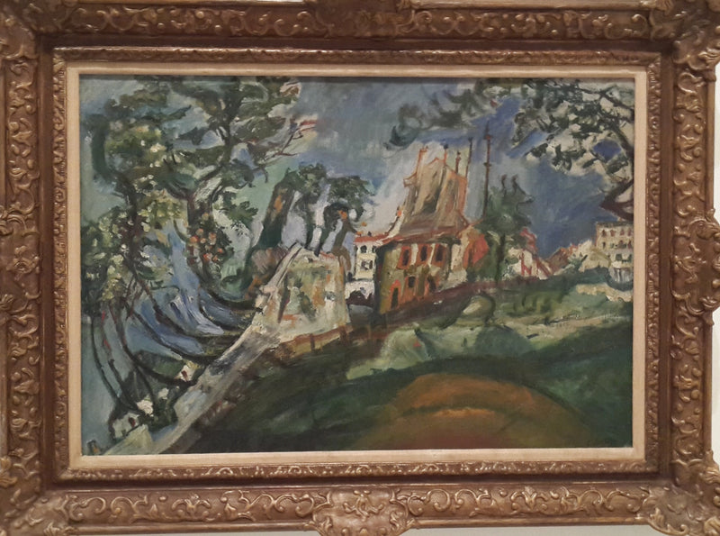 Montmartre Landskab - Chaim Soutine