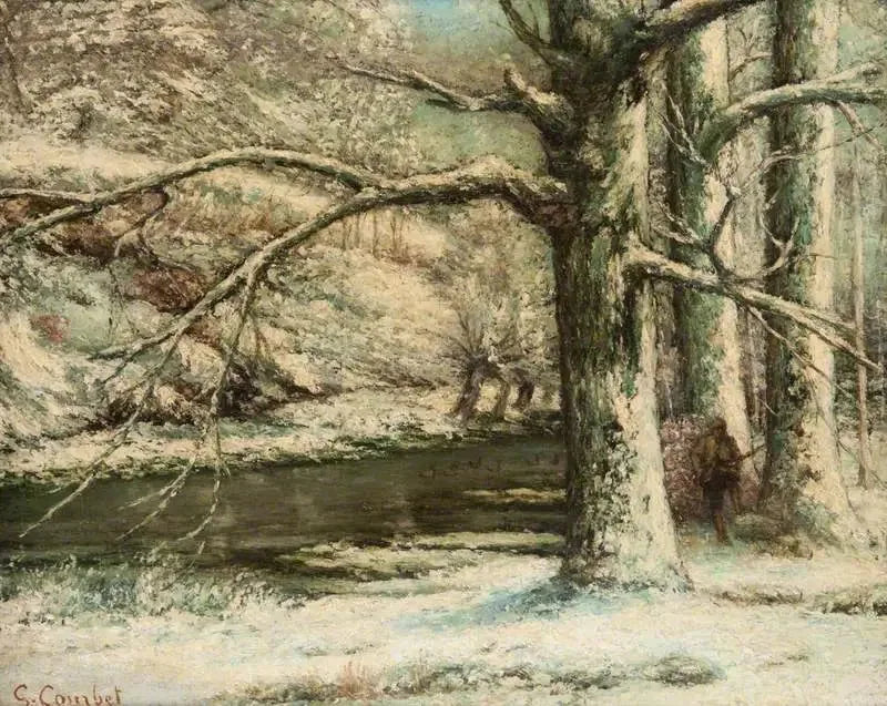 Sneskønhed - Gustave Courbet