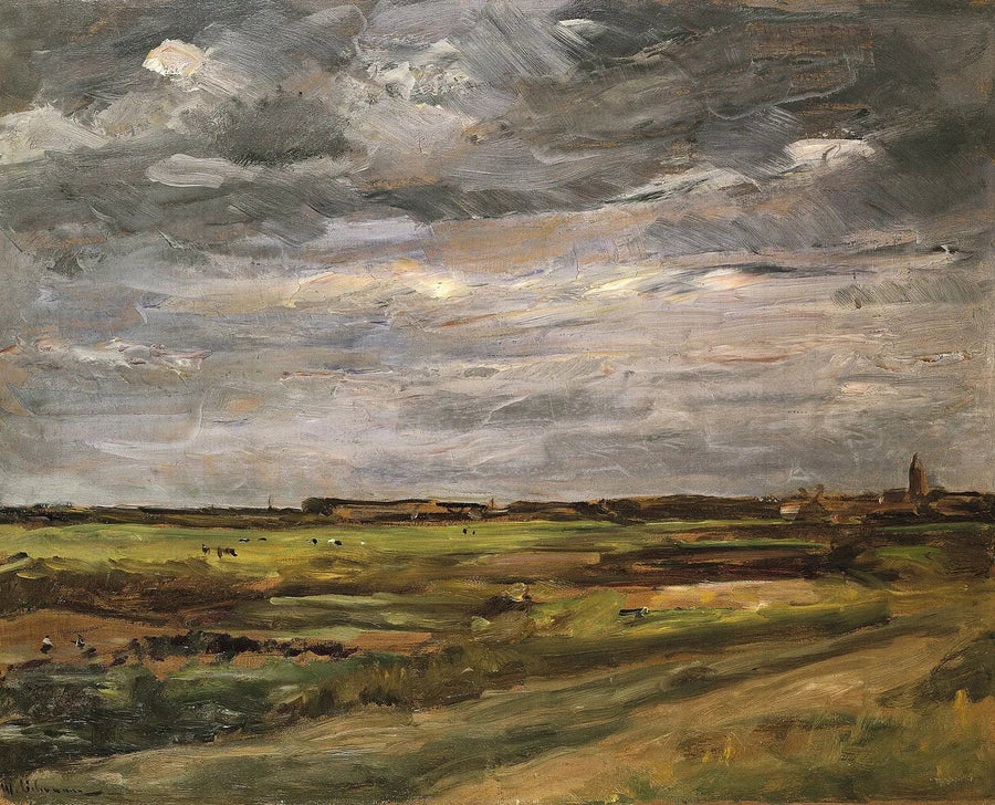 Landskab af Noordwijk - Max Liebermann