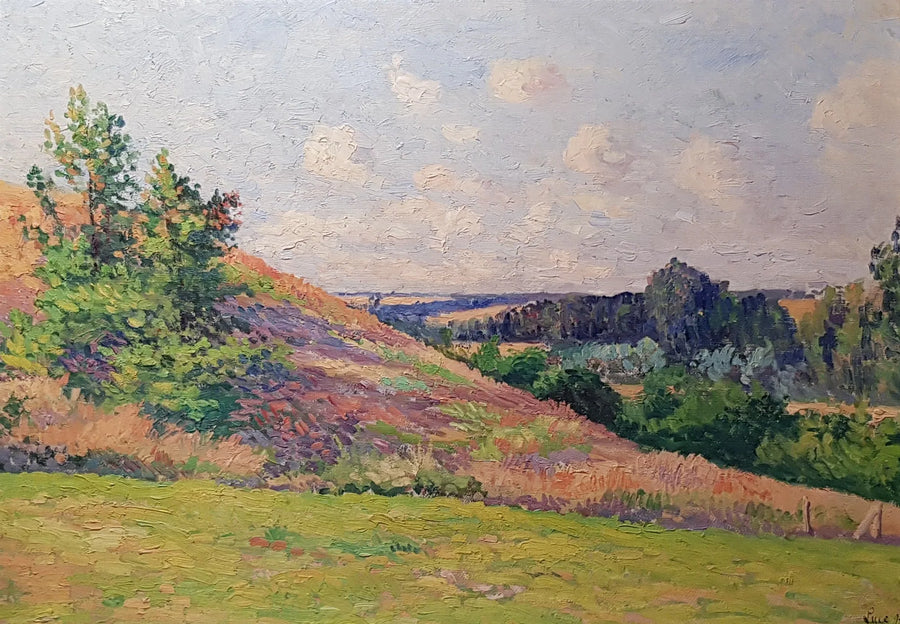 Landskab af Normandiet, Bazincourt - Maximilien Luce