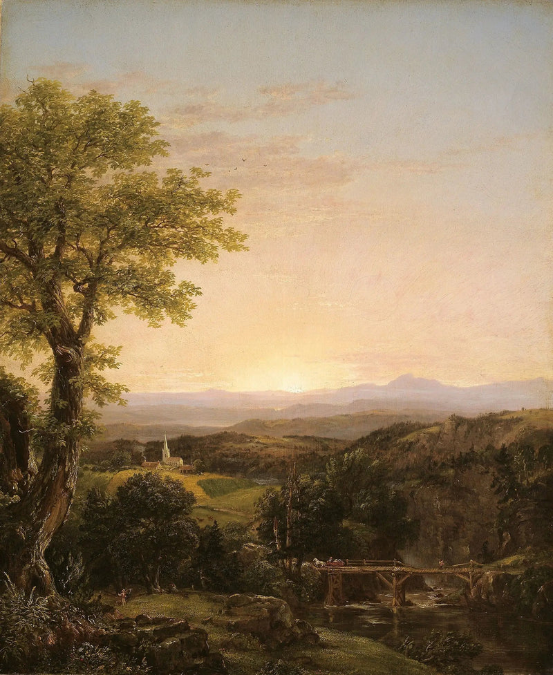 Landskab af New England - Thomas Cole