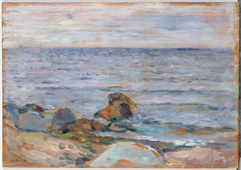 Strandlandskab - Edvard Munch