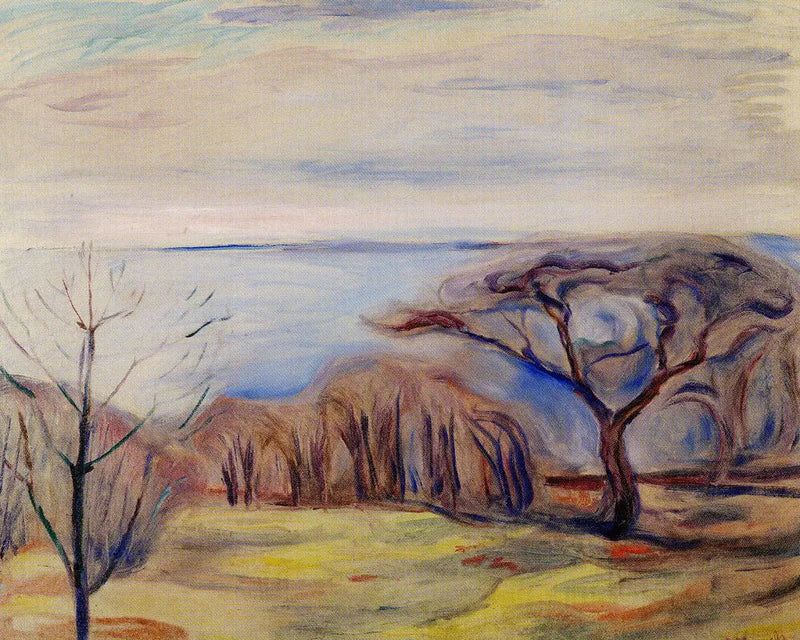 Forårslandskab - Edvard Munch