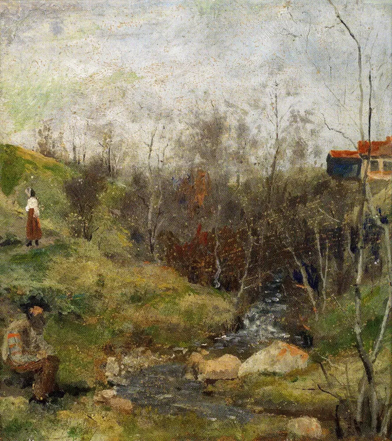 Forårslandskab - Edvard Munch