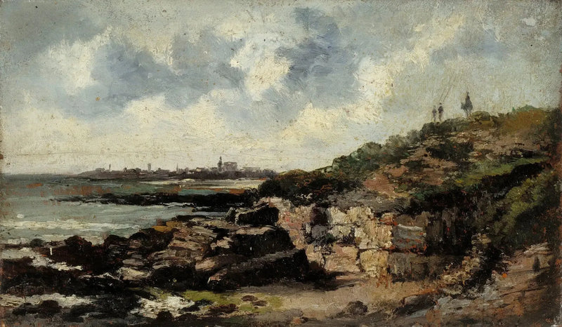 Kystlandskab, Le Havre - Eugène Boudin