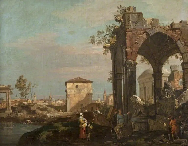 Capriccio ruinlandskab