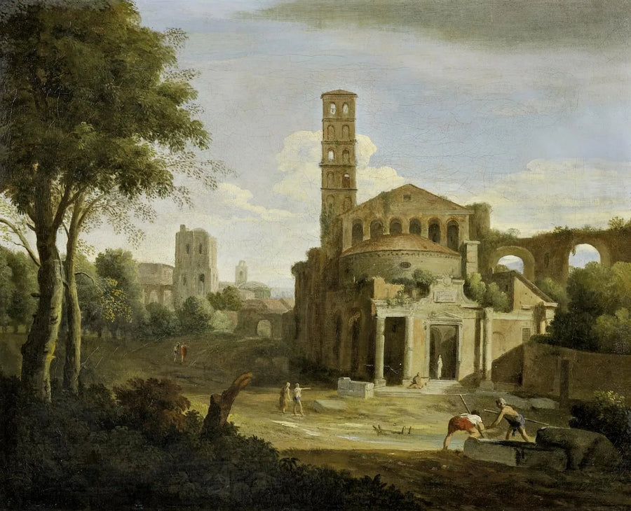 Italienske ruinlandskaber - Sebastiano Ricci
