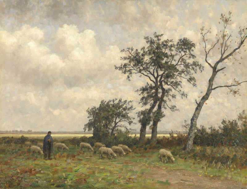 Paysage à Drenthe - Alphonse Stengelin