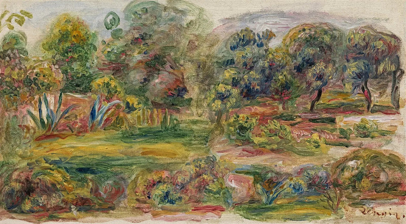 Landskab fra Midi - Pierre-Auguste Renoir