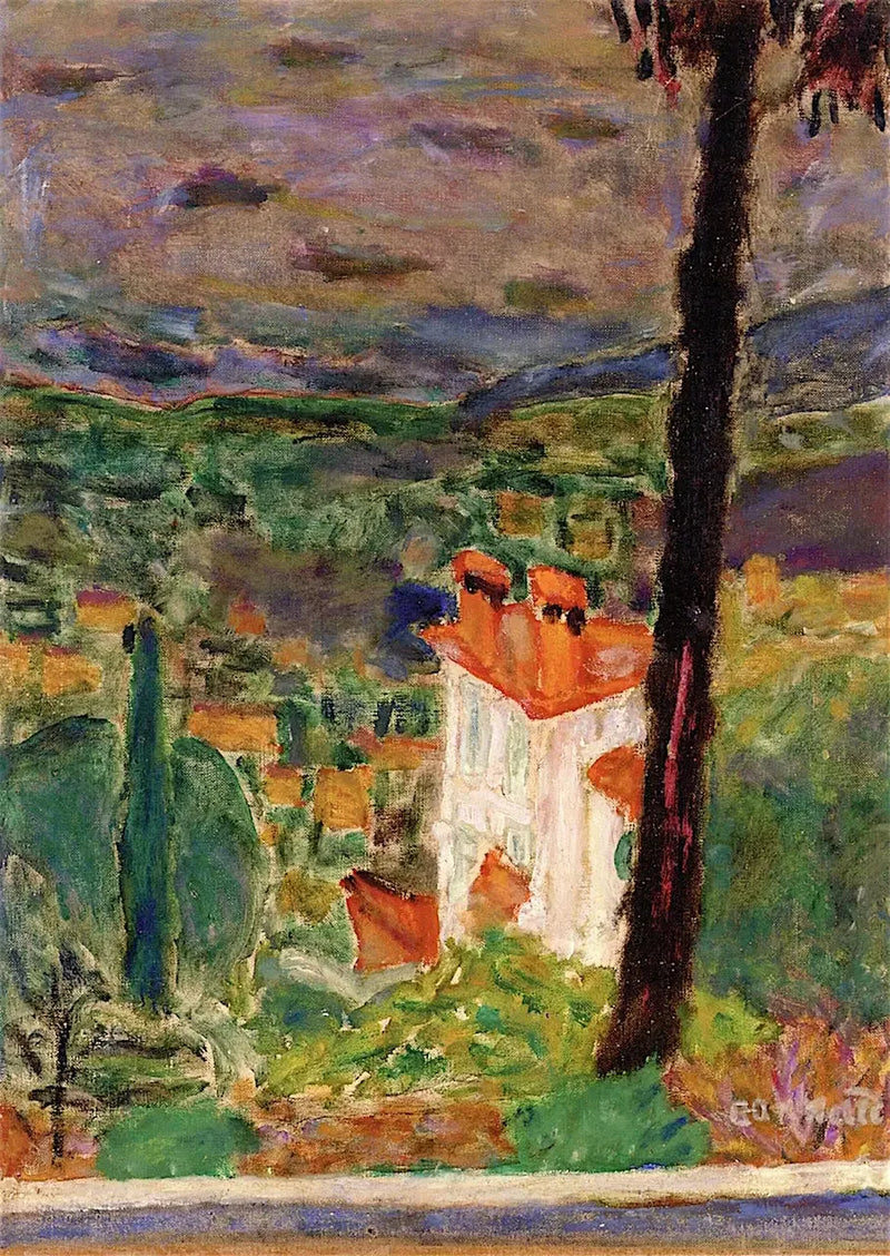 Landskab fra syd - Pierre Bonnard