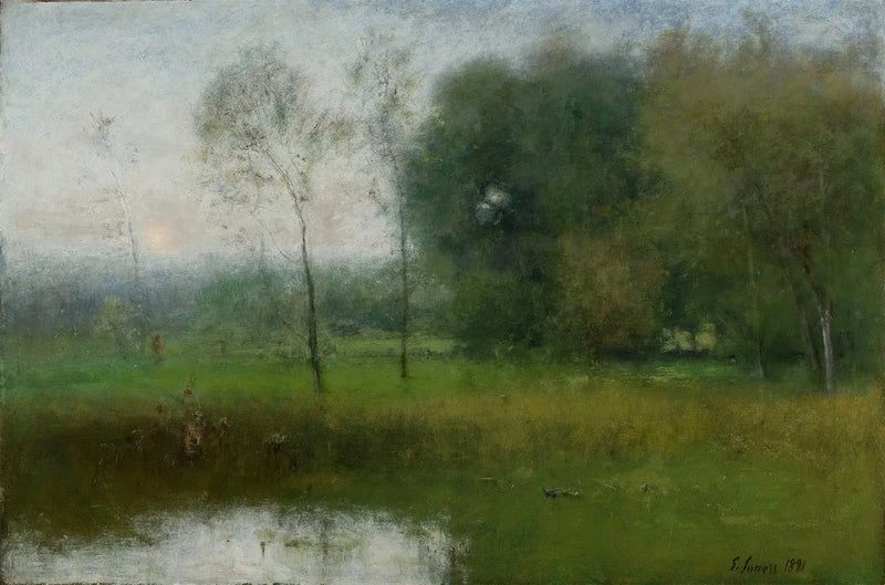 New Jersey Landskab - George Inness