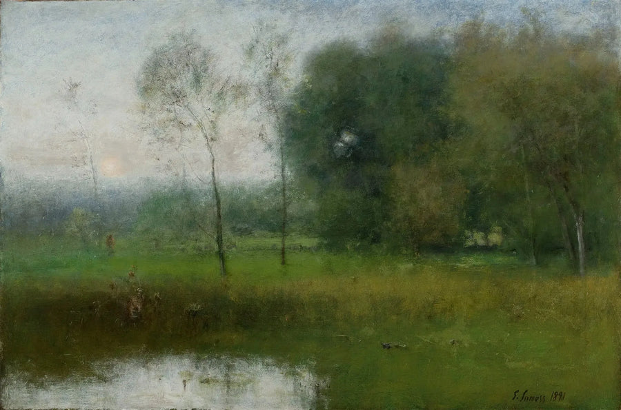 New Jersey Landskab - George Inness