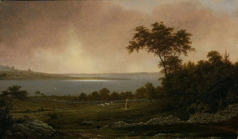 Rhode Island Landskab - Martin Johnson Heade