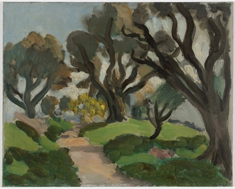 Landskab fra det sydlige Frankrig - Henri Matisse