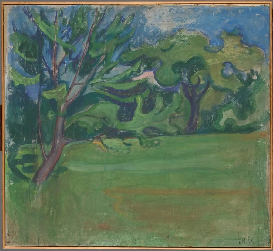 Landskab - Edvard Munch