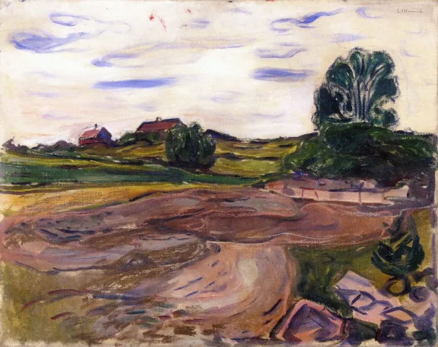Landskab - Edvard Munch
