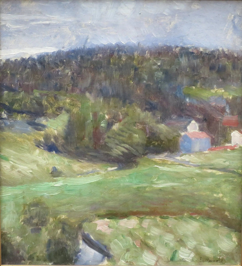Landskab - Edvard Munch