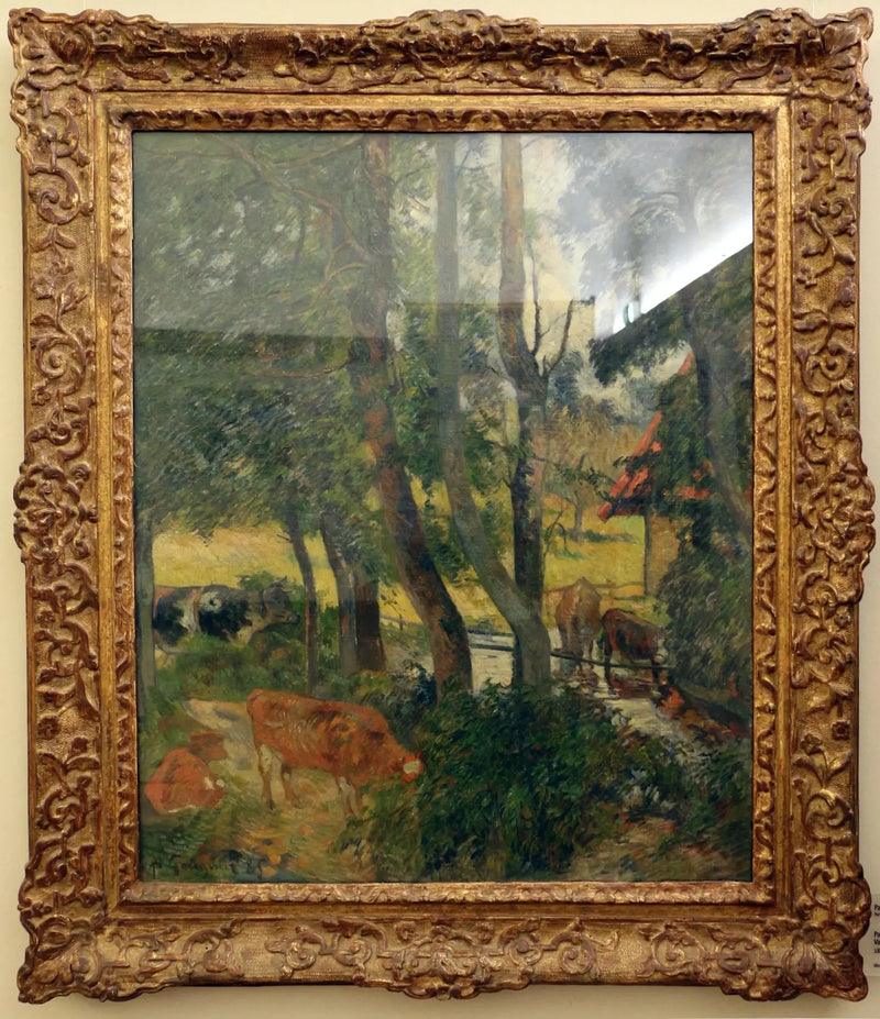 Landskab i Normandiet - Paul Gauguin